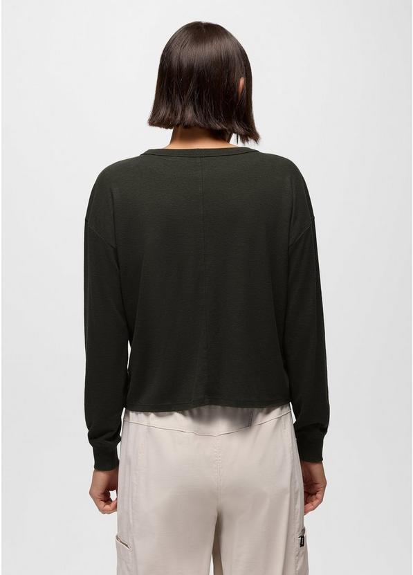 Cozy Up Long Sleeve Crew, Color: Nori, image 7