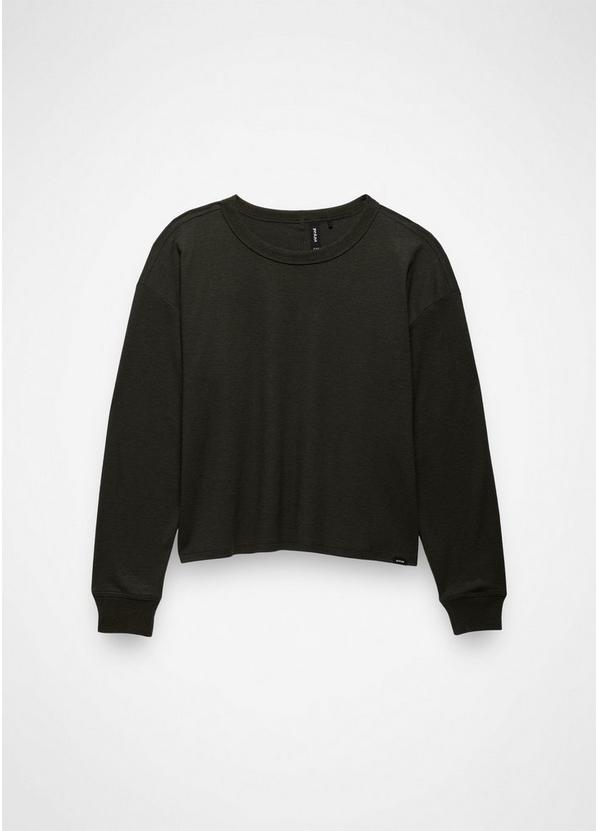 Cozy Up Long Sleeve Crew, Color: Nori, image 5