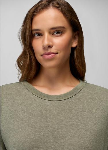 Cozy Up Long Sleeve Crew, Color: Sage, image 35