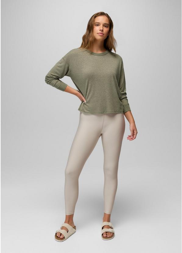 Cozy Up Long Sleeve Crew, Color: Sage, image 5