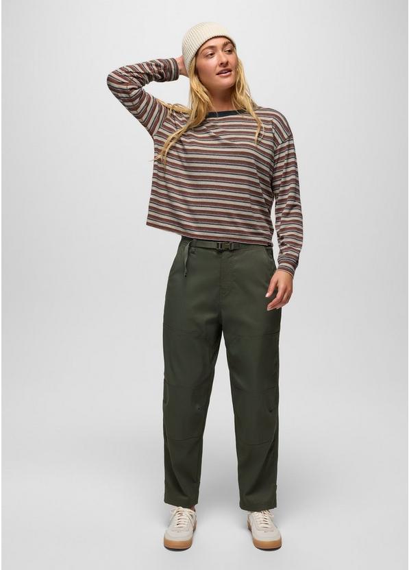 Cozy Up Long Sleeve Crew, Color: Stormy Night Stripe, image 4