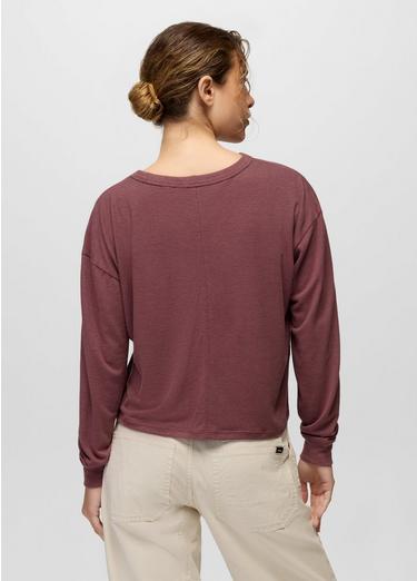 Cozy Up Long Sleeve Crew, Color: Newberry, image 28