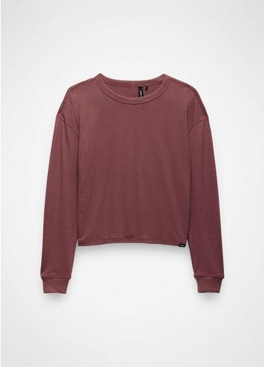 Cozy Up Long Sleeve Crew, Color: Newberry, image 27