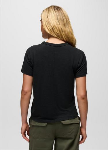 Cozy Up Short Sleeve Crew, Color: Black, image 18
