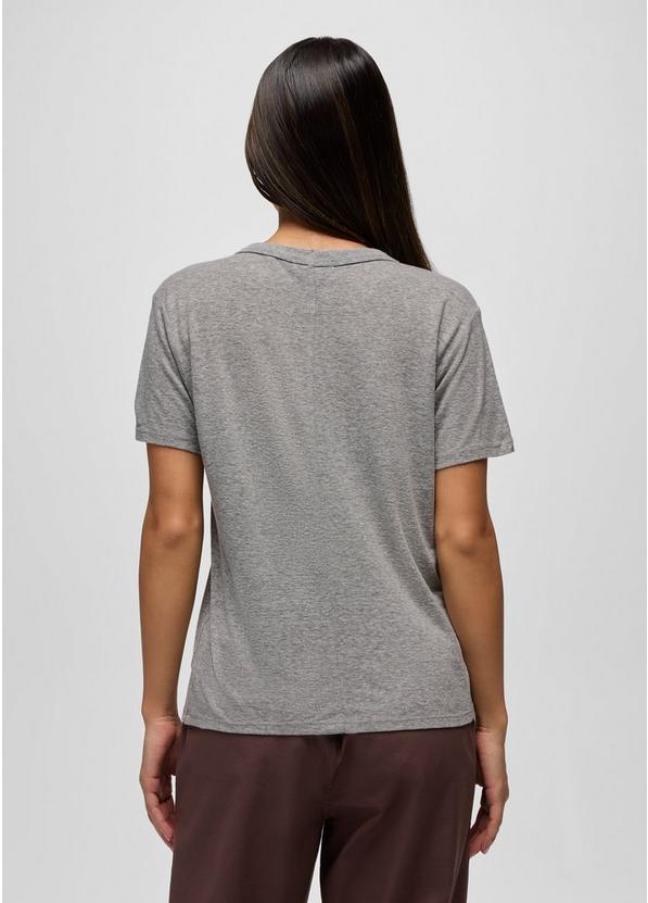 Cozy Up Short Sleeve Crew, Color: Heather Grey, image 8