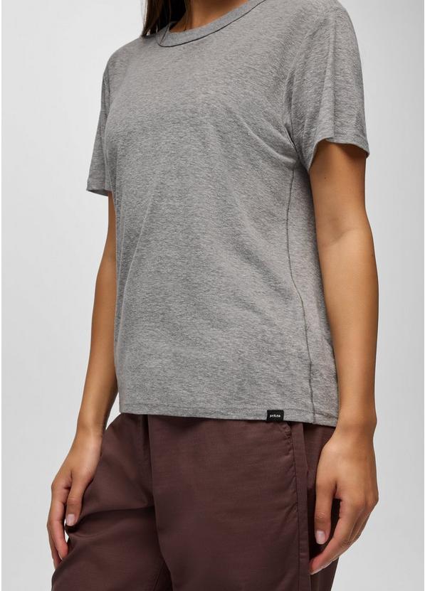 Cozy Up Short Sleeve Crew, Color: Heather Grey, image 4