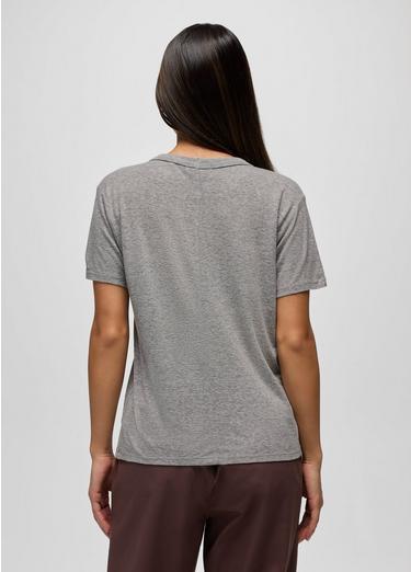 Cozy Up Short Sleeve Crew, Color: Heather Grey, image 20