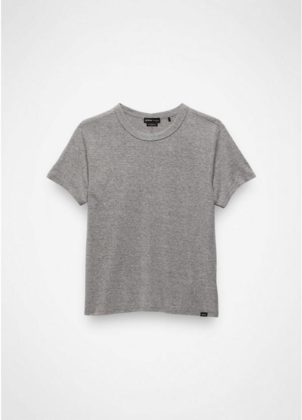 Cozy Up Short Sleeve Crew, Color: Heather Grey, image 6