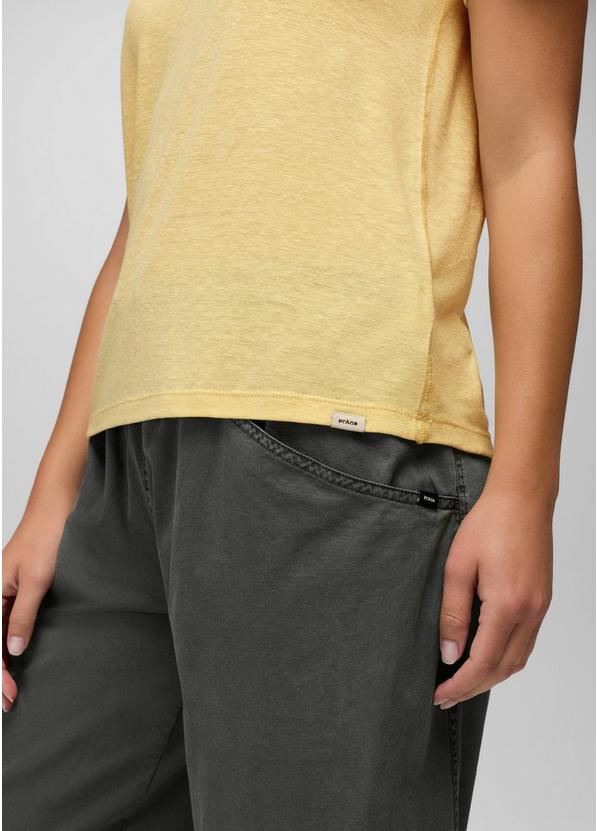 Cozy Up Short Sleeve Crew, Color: Vanilla Bean, image 4
