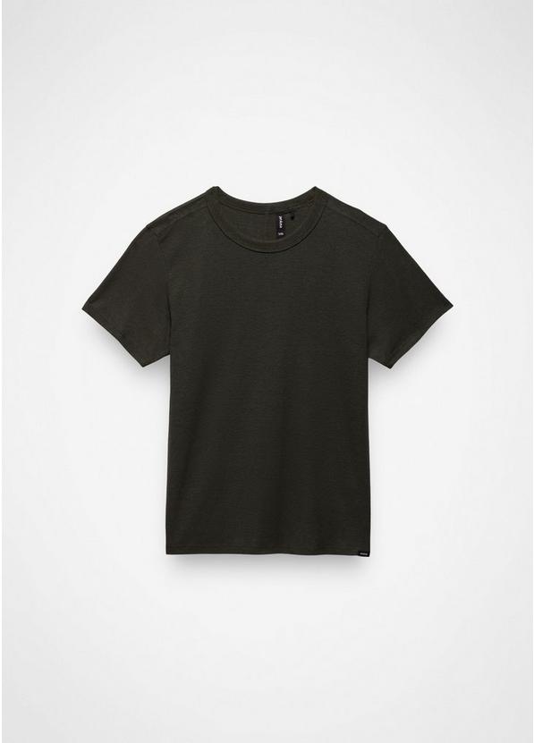 Cozy Up Short Sleeve Crew, Color: Nori, image 5