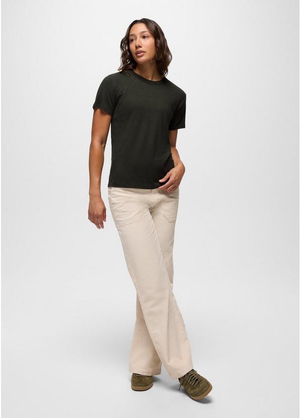 Cozy Up Short Sleeve Crew, Color: Nori, image 4