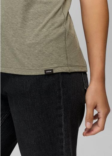 Cozy Up Short Sleeve Crew, Color: Sage, image 60