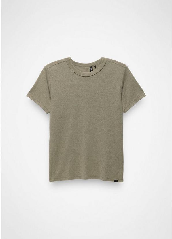 Cozy Up Short Sleeve Crew, Color: Sage, image 6