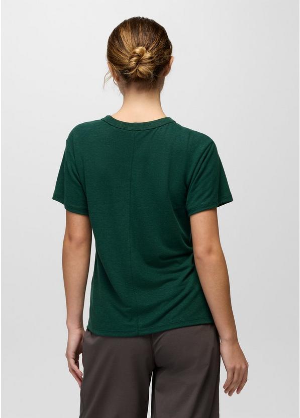 Cozy Up Short Sleeve Crew, Color: Root Green, image 2
