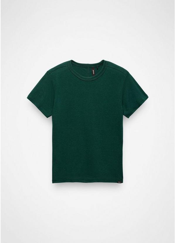 Cozy Up Short Sleeve Crew, Color: Root Green, image 5