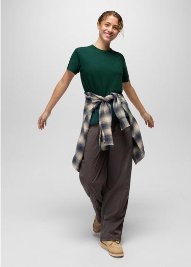 Cozy Up Short Sleeve Crew, Color: Root Green, image 44