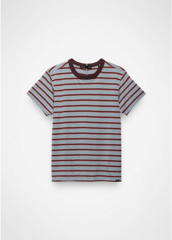 Cozy Up Short Sleeve Crew, Color: Saltwater Stripe, image 5