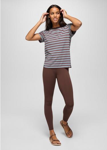 Cozy Up Short Sleeve Crew, Color: Saltwater Stripe, image 4