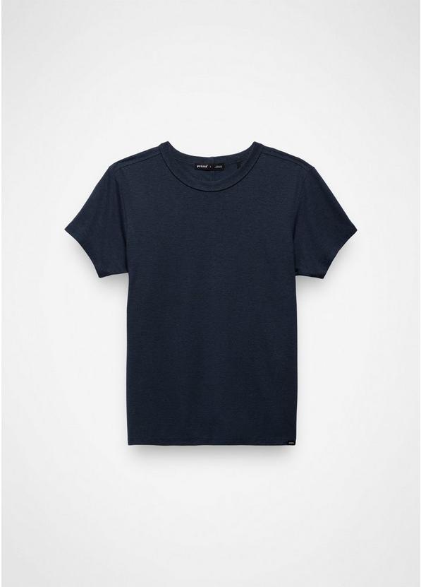 Cozy Up Short Sleeve Crew, Color: Stormy Night Heather, image 5