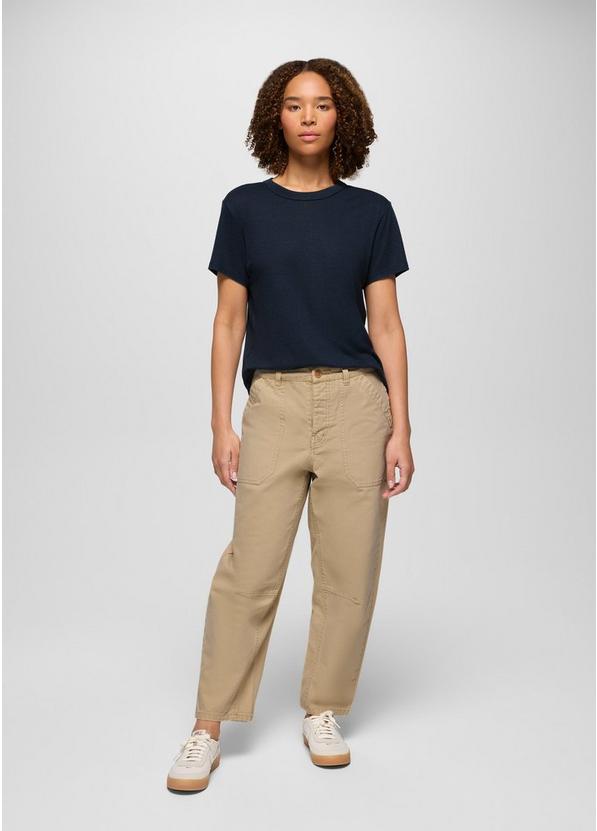 Cozy Up Short Sleeve Crew, Color: Stormy Night Heather, image 4