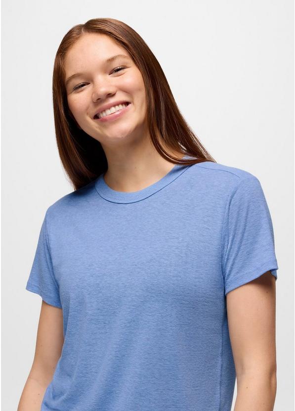 Cozy Up Short Sleeve Crew, Color: Blue Vibes, image 3
