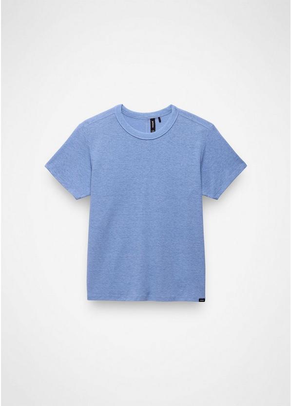 Cozy Up Short Sleeve Crew, Color: Blue Vibes, image 5
