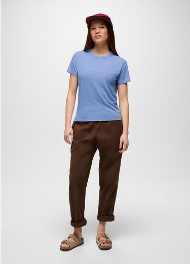 Cozy Up Short Sleeve Crew, Color: Blue Vibes, image 12