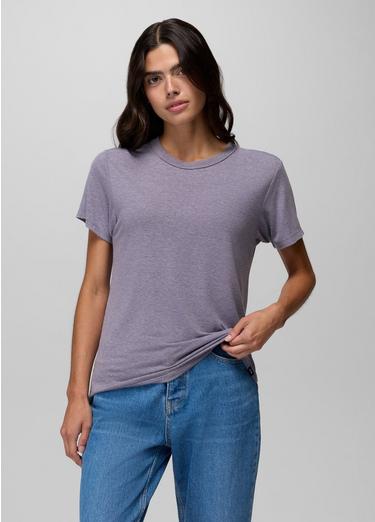 Cozy Up Short Sleeve Crew, Color: Taro, image 65