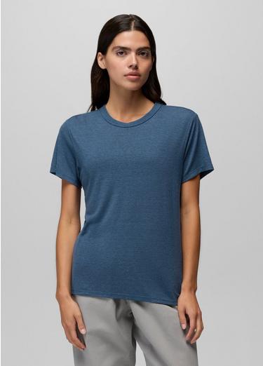 Cozy Up Short Sleeve Crew, Color: Bluff Blue, image 25