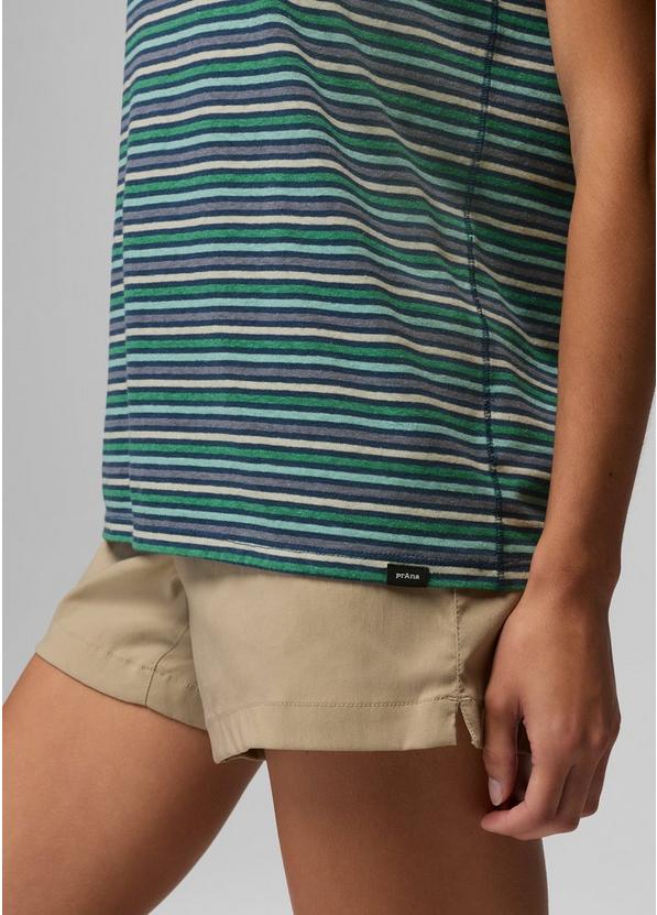 Cozy Up Short Sleeve Crew, Color: Bluff Blue Stripe, image 4