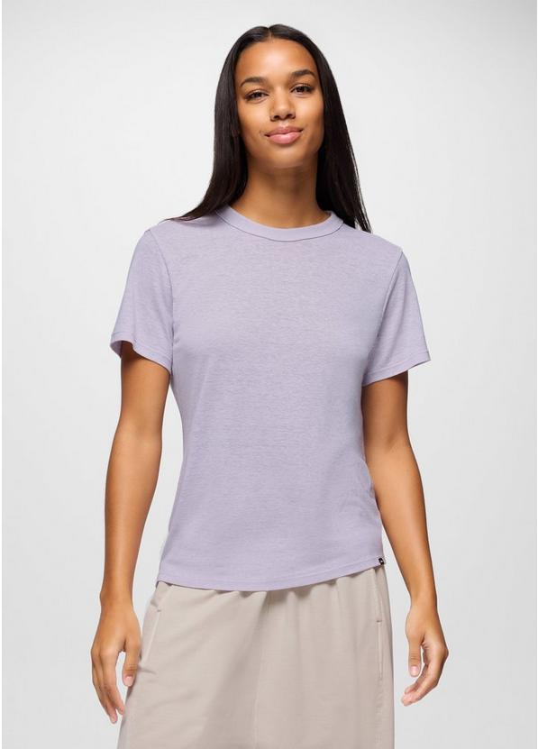 Cozy Up Short Sleeve Crew, Color: Luminous, image 1