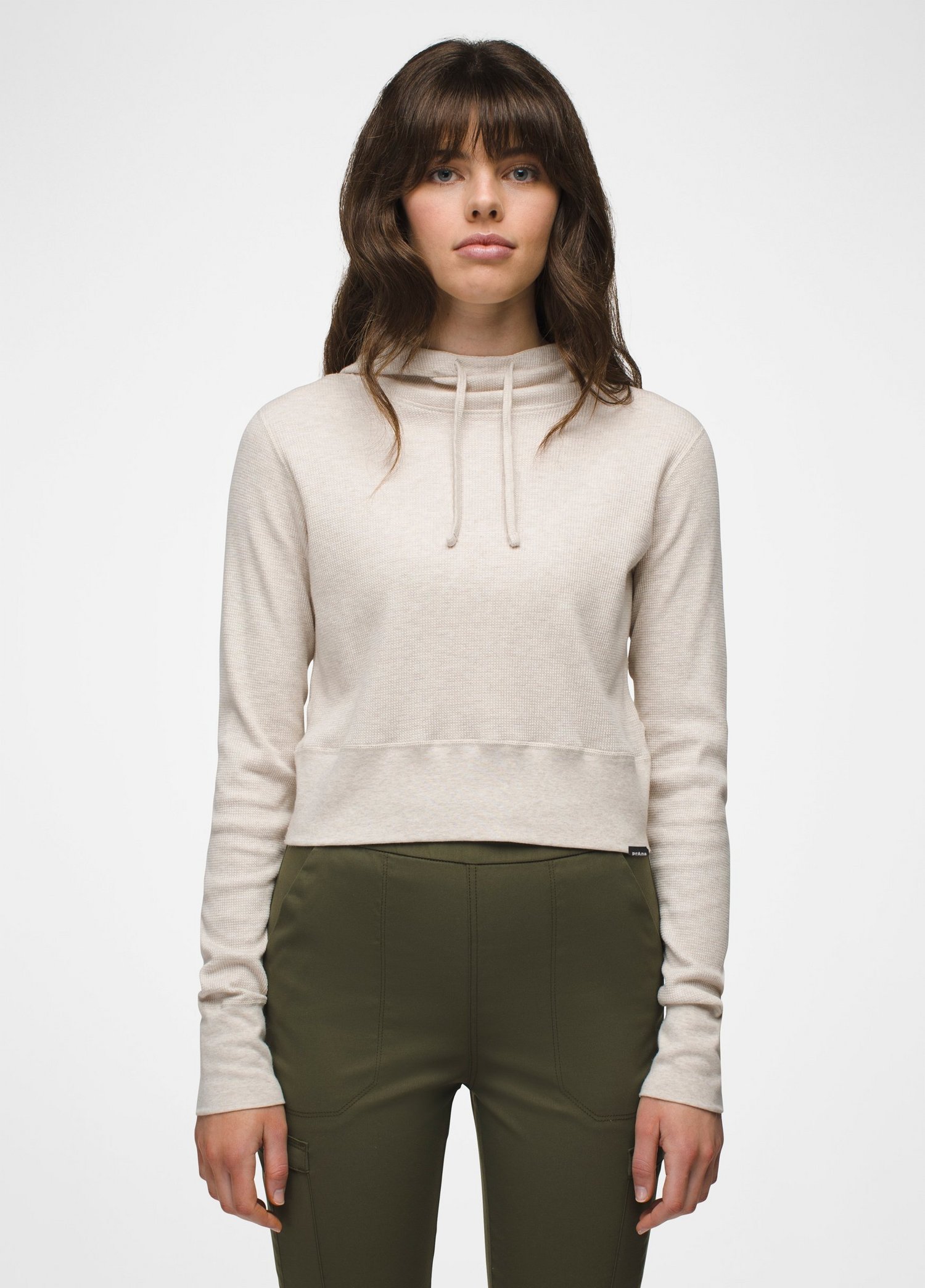 Womens prAna Touchstone Hoodie - Oatmeal Heather
