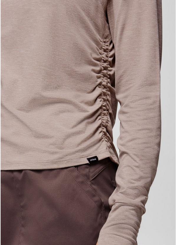 Sol Searcher Long Sleeve Crew, Color: Shroom, image 3