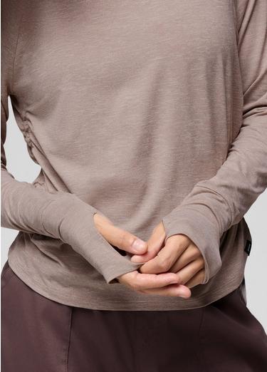 Sol Searcher Long Sleeve Crew, Color: Shroom, image 12