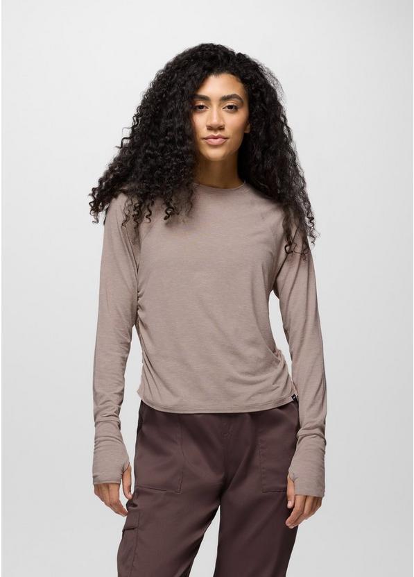 Sol Searcher Long Sleeve Crew, Color: Shroom, image 1