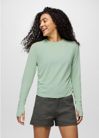 Sol Searcher Long Sleeve Crew, Color: Bio Mint, image 13
