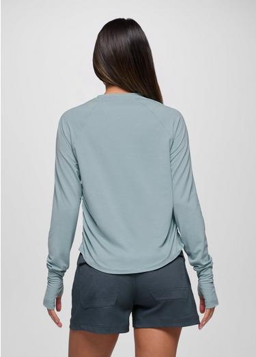 Sol Searcher Long Sleeve Crew, Color: Saltwater, image 18