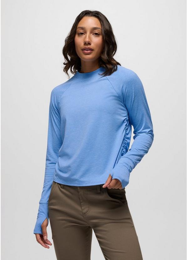 Sol Searcher Long Sleeve Crew, Color: Blue Vibes, image 8