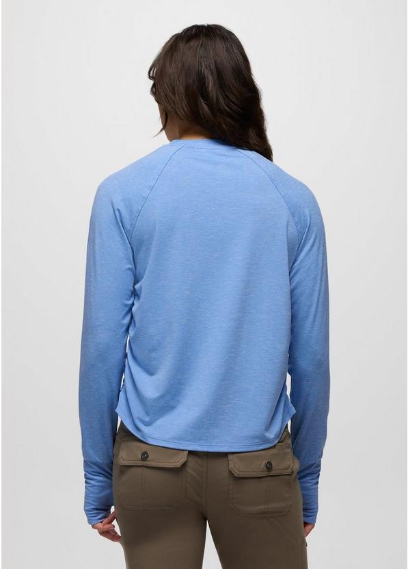 Sol Searcher Long Sleeve Crew, Color: Blue Vibes, image 9