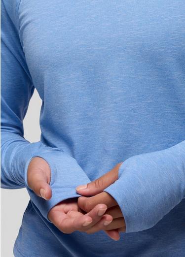 Sol Searcher Long Sleeve Crew, Color: Blue Vibes, image 8