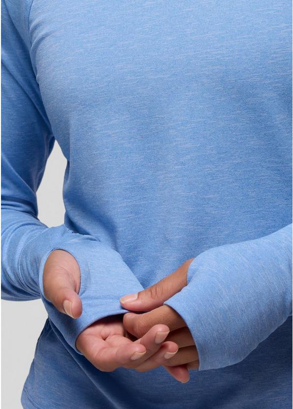 Sol Searcher Long Sleeve Crew, Color: Blue Vibes, image 4