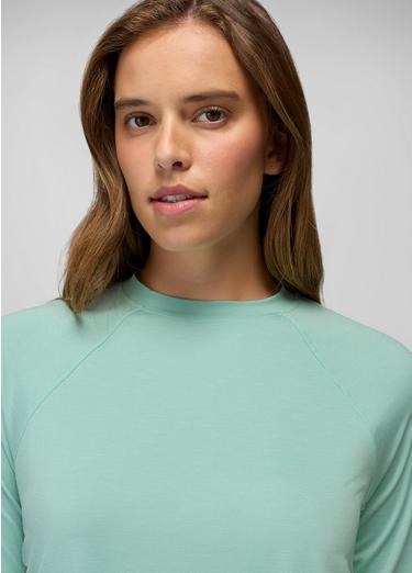 Sol Searcher Long Sleeve Crew, Color: Sea Glass, image 15