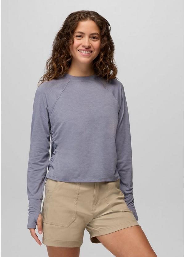 Sol Searcher Long Sleeve Crew, Color: Taro, image 1