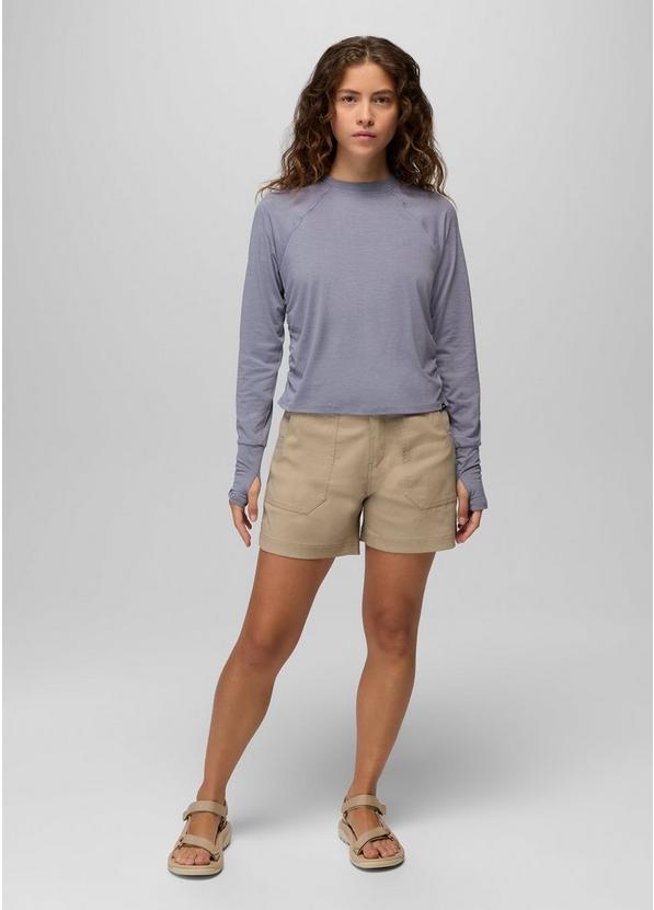 Sol Searcher Long Sleeve Crew, Color: Taro, image 6