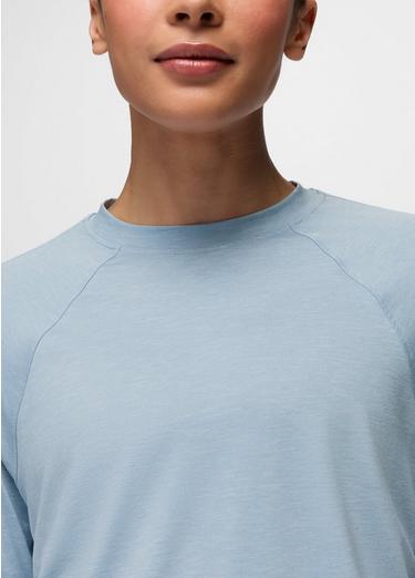 Sol Searcher Long Sleeve Crew, Color: Glacier Skies, image 3