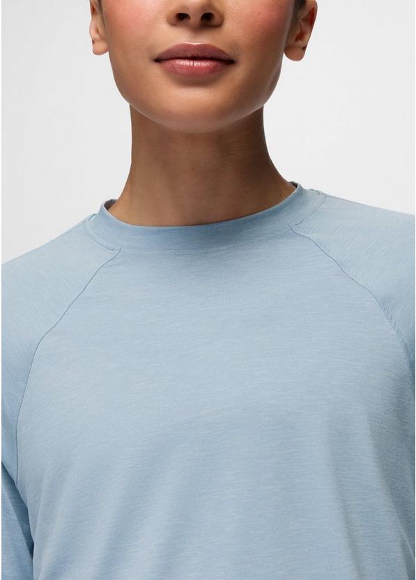 Sol Searcher Long Sleeve Crew, Color: Glacier Skies, image 3