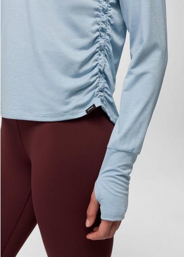 Sol Searcher Long Sleeve Crew, Color: Glacier Skies, image 4