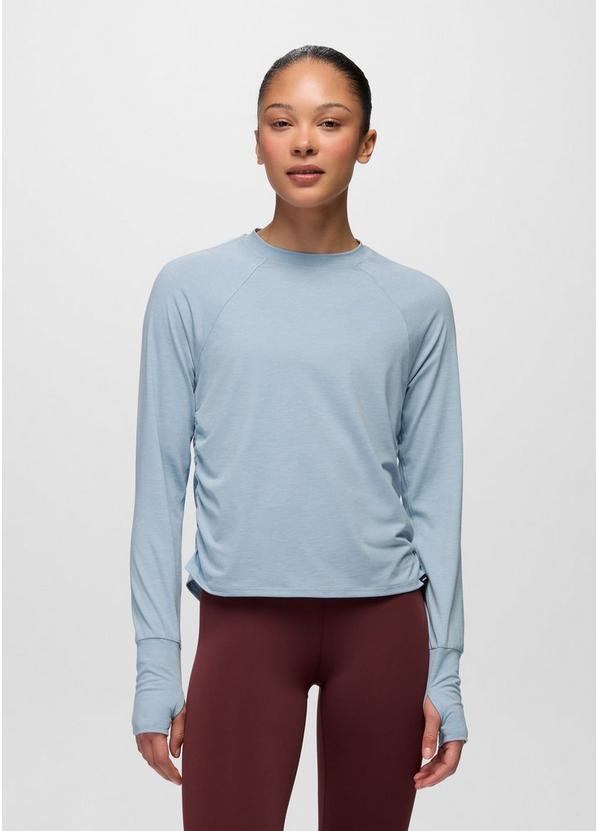 Sol Searcher Long Sleeve Crew, Color: Glacier Skies, image 1