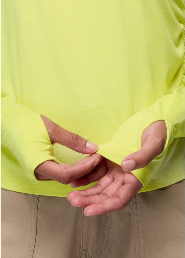 Sol Searcher Long Sleeve Crew, Color: Gecko Pop, image 5