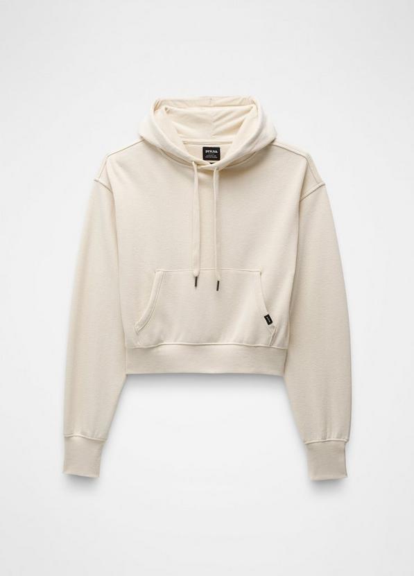 Cozy Up Crop Hoodie, Color: Canvas Heather, image 5